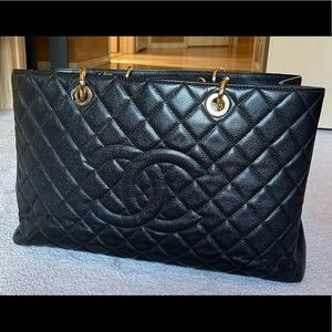 Chanel GST XL 18k Gold Plated 18sRARE Collectable